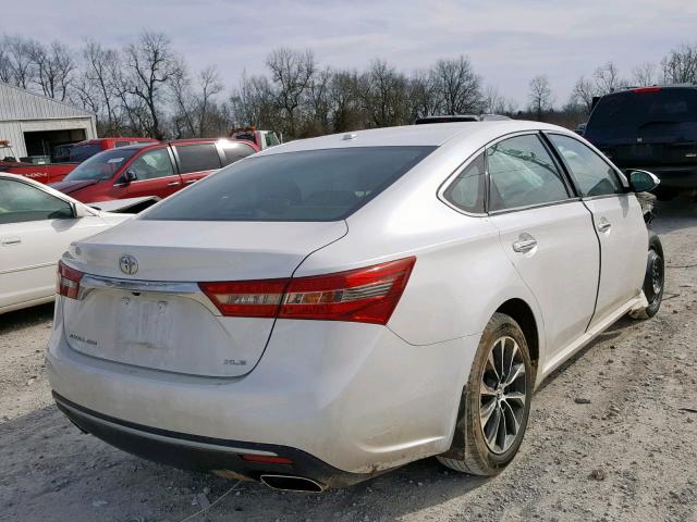 4T1BK1EB1GU204792 - 2016 TOYOTA AVALON XLE WHITE photo 4