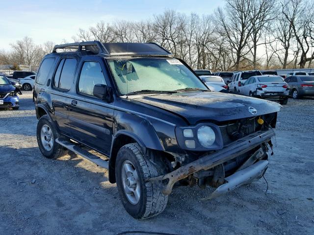 5N1ED28Y23C674116 - 2003 NISSAN XTERRA XE BLACK photo 1