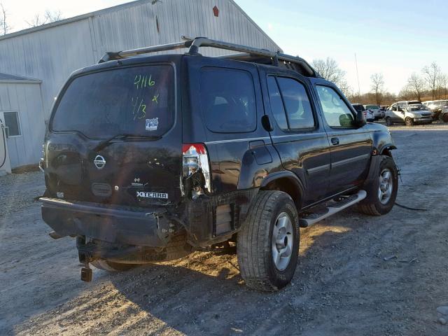 5N1ED28Y23C674116 - 2003 NISSAN XTERRA XE BLACK photo 4