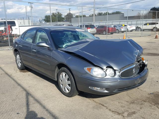 2G4WC532051305484 - 2005 BUICK LACROSSE C GRAY photo 1