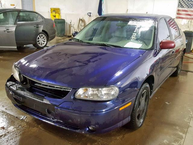 1G1NE52J2Y6202401 - 2000 CHEVROLET MALIBU LS BLUE photo 2