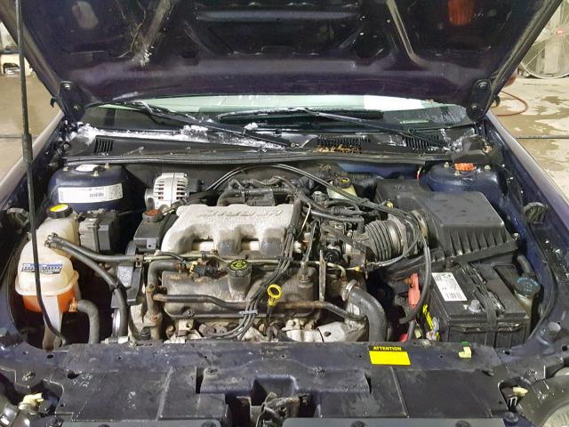 1G1NE52J2Y6202401 - 2000 CHEVROLET MALIBU LS BLUE photo 7