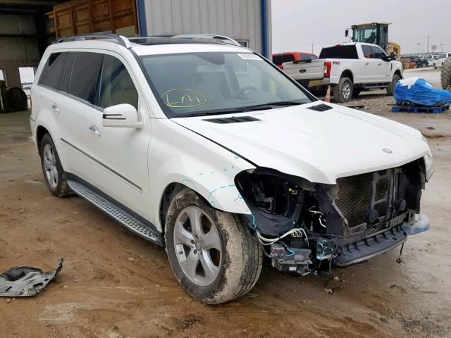 4JGBF7BE9CA761578 - 2012 MERCEDES-BENZ GLS 450 4M WHITE photo 1