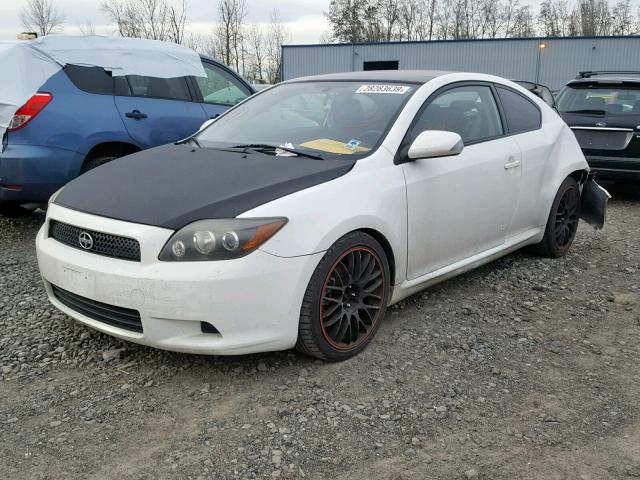 JTKDE167090283518 - 2009 TOYOTA SCION TC WHITE photo 2