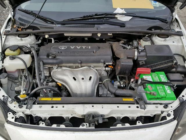 JTKDE167090283518 - 2009 TOYOTA SCION TC WHITE photo 7