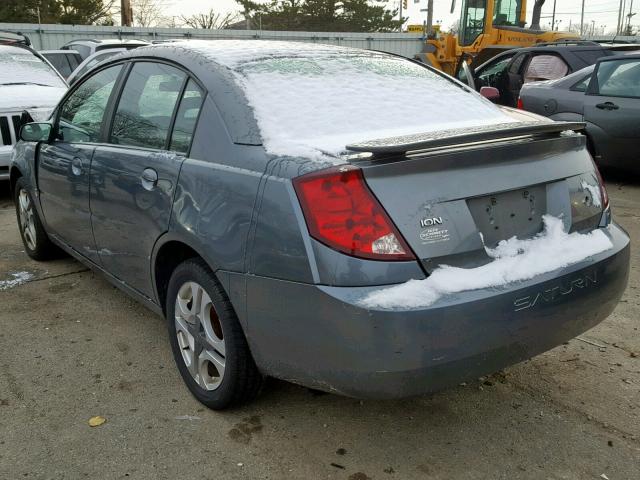 1G8AL52F64Z160776 - 2004 SATURN ION LEVEL GRAY photo 3