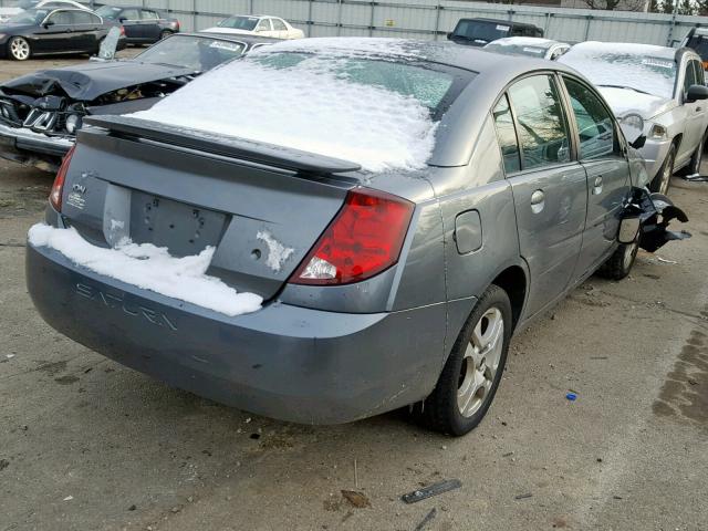 1G8AL52F64Z160776 - 2004 SATURN ION LEVEL GRAY photo 4