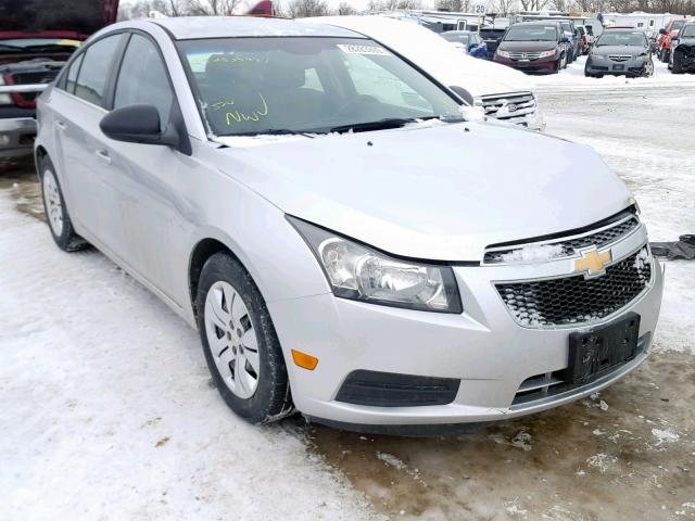 1G1PD5SH4C7208812 - 2012 CHEVROLET CRUZE LS SILVER photo 1