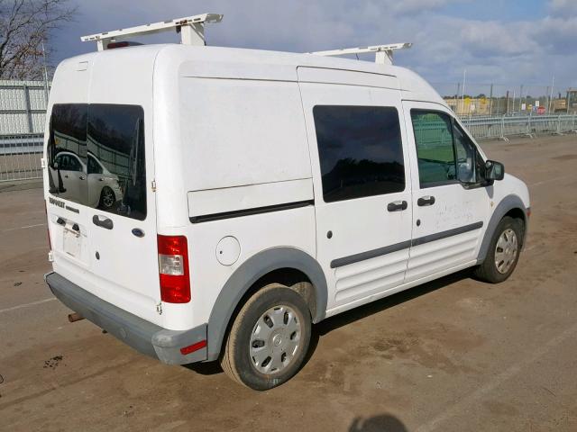 NM0LS6AN3AT017313 - 2010 FORD TRANSIT CO WHITE photo 4