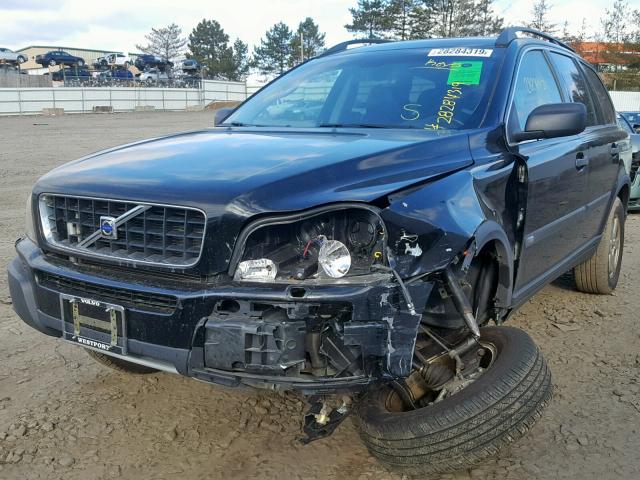 YV4CZ592961243584 - 2006 VOLVO XC90 BLACK photo 2