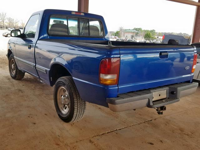 1FTCR10X0TUA45927 - 1996 FORD RANGER BLUE photo 3