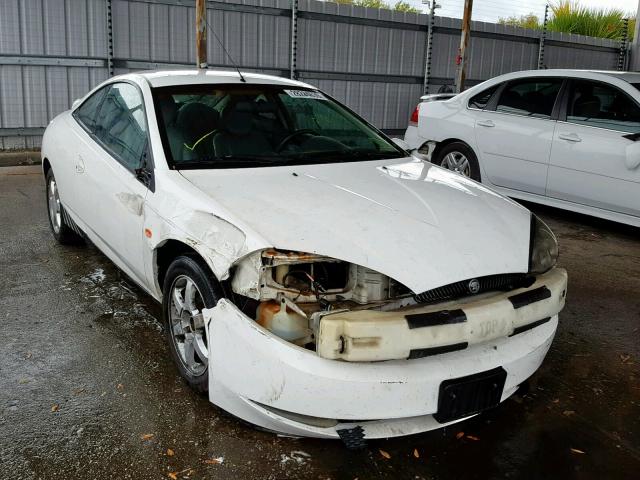 1ZWFT61L7Y5615908 - 2000 MERCURY COUGAR V6 WHITE photo 1