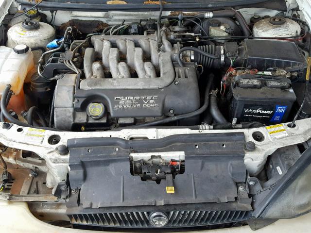 1ZWFT61L7Y5615908 - 2000 MERCURY COUGAR V6 WHITE photo 10