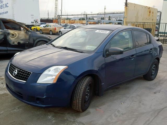 3N1AB61E49L661514 - 2009 NISSAN SENTRA 2.0 BLUE photo 2