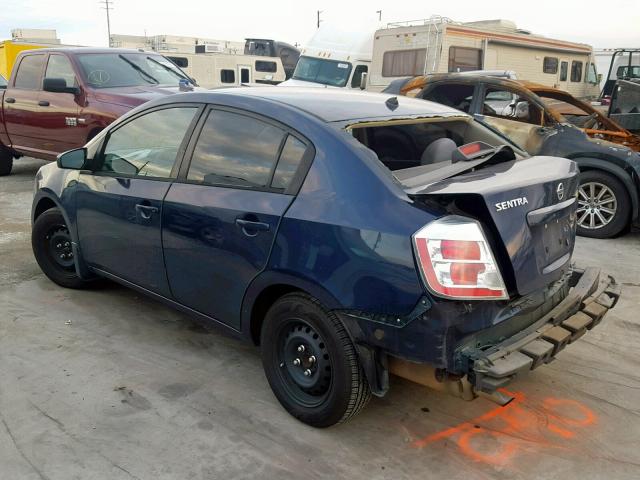 3N1AB61E49L661514 - 2009 NISSAN SENTRA 2.0 BLUE photo 3