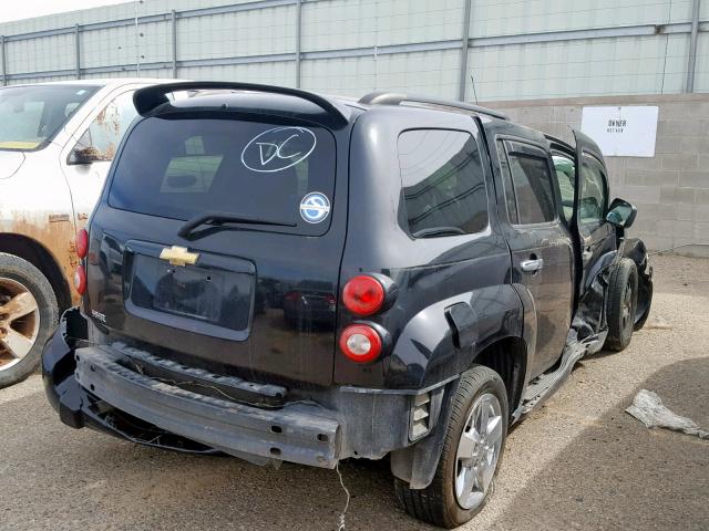 3GNBAAFW7BS500411 - 2011 CHEVROLET HHR LS Negro foto 4