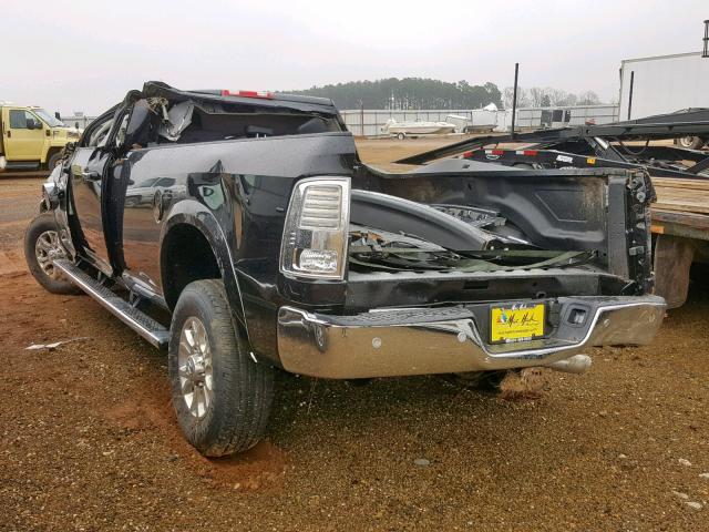 3C6UR5KL3JG412011 - 2018 RAM 2500 LARAM BLACK photo 3