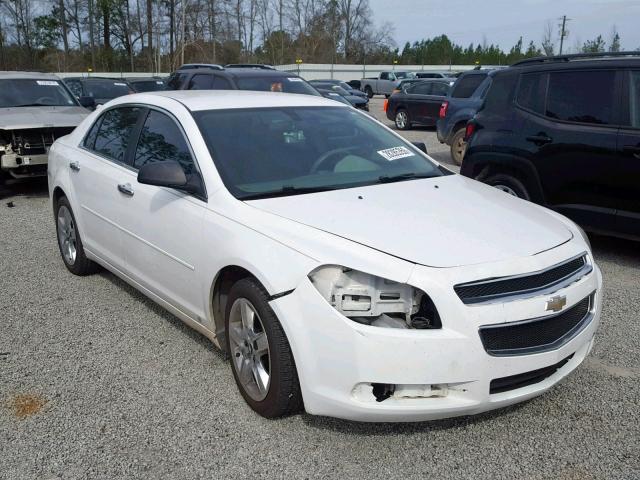 1G1ZG57B994160996 - 2009 CHEVROLET MALIBU LS WHITE photo 1