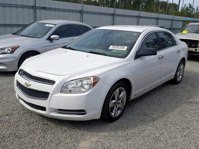 1G1ZG57B994160996 - 2009 CHEVROLET MALIBU LS WHITE photo 2