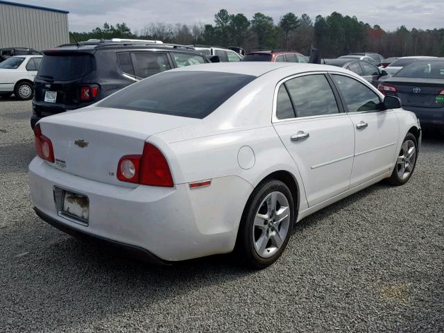 1G1ZG57B994160996 - 2009 CHEVROLET MALIBU LS WHITE photo 4