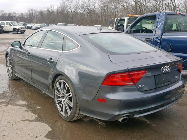 WAU3GAFC6CN068579 - 2012 AUDI A7 PRESTIG GRAY photo 3