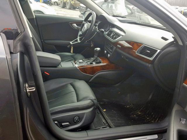 WAU3GAFC6CN068579 - 2012 AUDI A7 PRESTIG GRAY photo 5