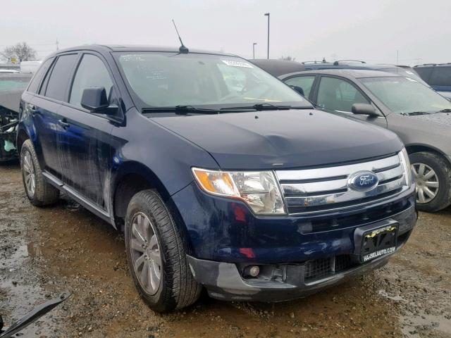 2FMDK48C28BA24999 - 2008 FORD EDGE SEL BLACK photo 1