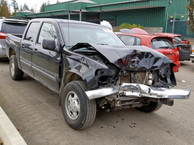 1GCCS13E388101633 - 2008 CHEVROLET COLORADO BLACK photo 1