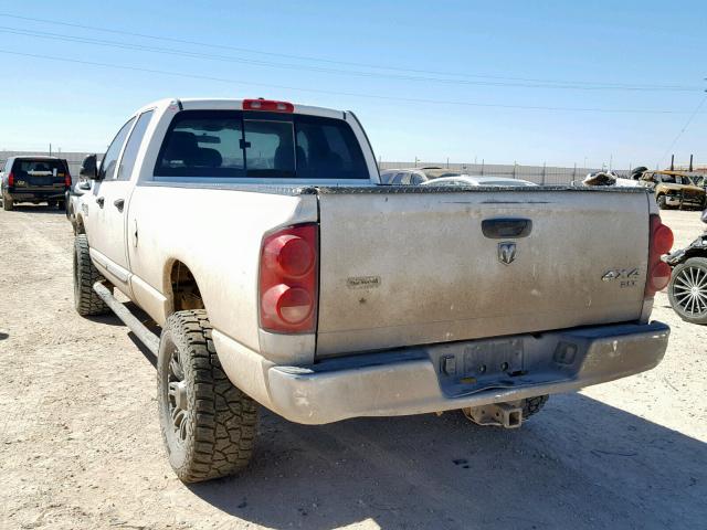 1D7KS28C77J551517 - 2007 DODGE RAM 2500 S თეთრი ფოტო 3
