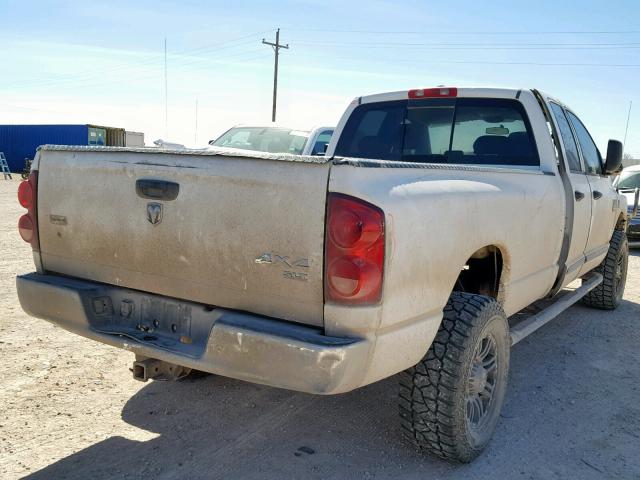 1D7KS28C77J551517 - 2007 DODGE RAM 2500 S თეთრი ფოტო 4