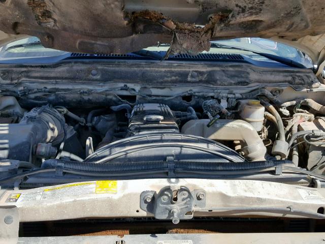 1D7KS28C77J551517 - 2007 DODGE RAM 2500 S WHITE photo 7