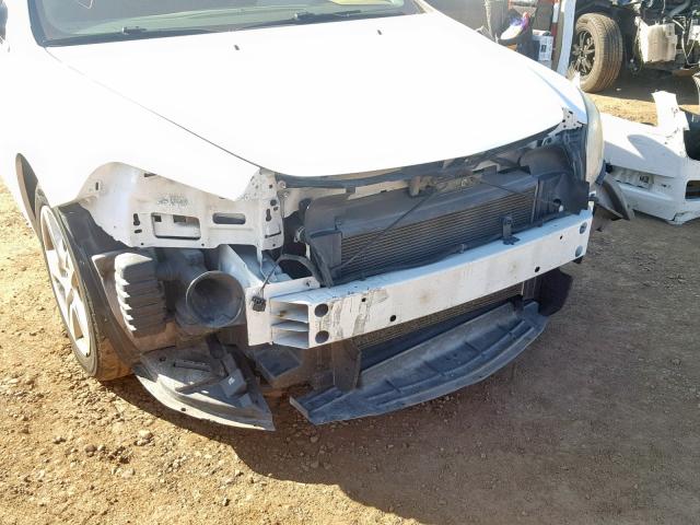 1G1ZA5E06AF185804 - 2010 CHEVROLET MALIBU LS WHITE photo 9