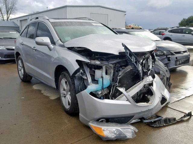 5J8TB3H52EL007628 - 2014 ACURA RDX TECHNO SILVER photo 1