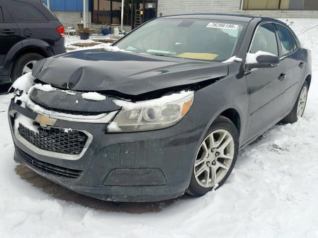 1G11C5SL2EF140905 - 2014 CHEVROLET MALIBU 1LT CHARCOAL photo 2