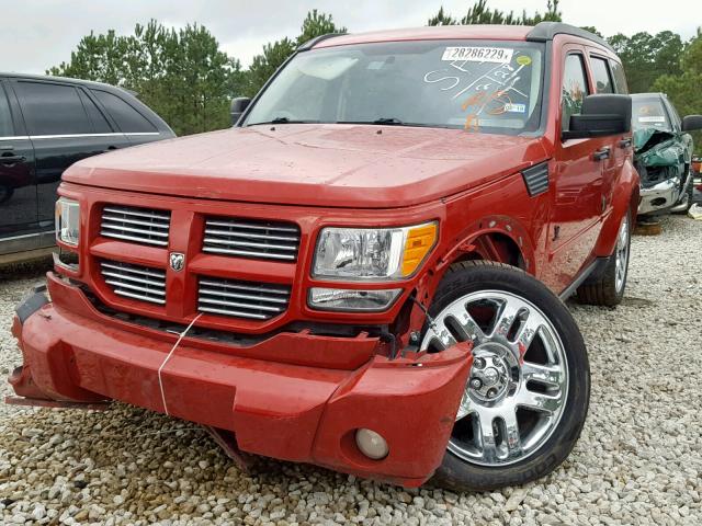 1D4PT4GK8BW603155 - 2011 DODGE NITRO HEAT RED photo 2