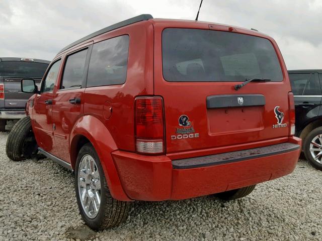 1D4PT4GK8BW603155 - 2011 DODGE NITRO HEAT RED photo 3