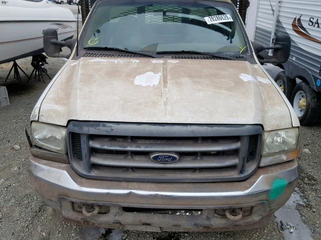 1FDAF56P33EC58830 - 2003 FORD F550 SUPER WHITE photo 7