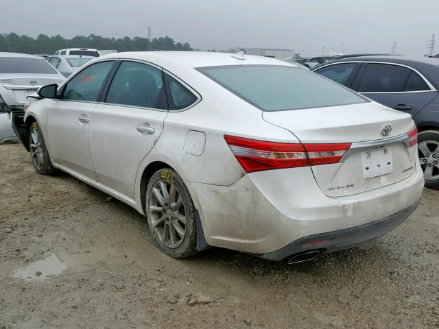 4T1BK1EB1EU116323 - 2014 TOYOTA AVALON BAS WHITE photo 3