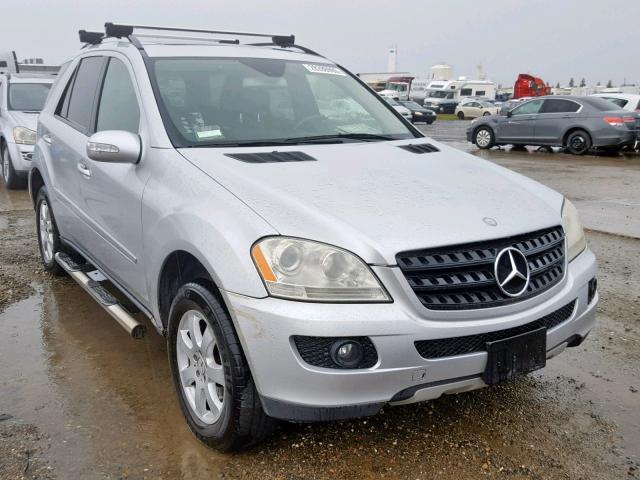 4JGBB86E56A076770 - 2006 MERCEDES-BENZ ML 350 SILVER photo 1