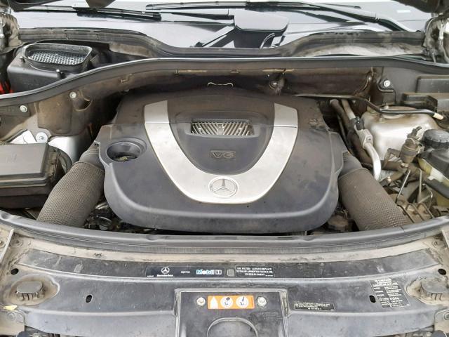 4JGBB86E56A076770 - 2006 MERCEDES-BENZ ML 350 SILVER photo 7