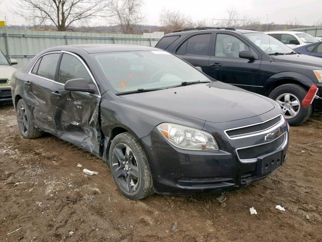 1G1ZA5EU0CF159432 - 2012 CHEVROLET MALIBU LS BLACK photo 1
