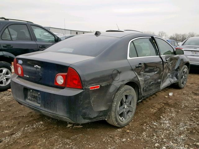 1G1ZA5EU0CF159432 - 2012 CHEVROLET MALIBU LS BLACK photo 4