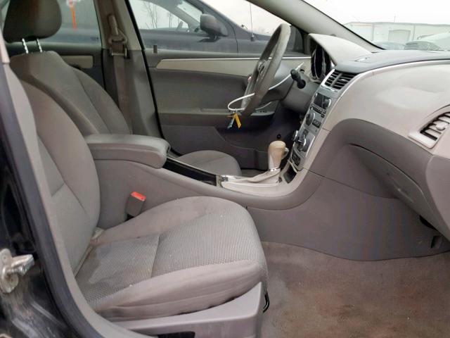 1G1ZA5EU0CF159432 - 2012 CHEVROLET MALIBU LS BLACK photo 5