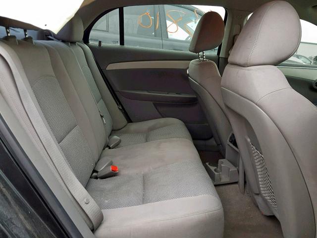 1G1ZA5EU0CF159432 - 2012 CHEVROLET MALIBU LS BLACK photo 6