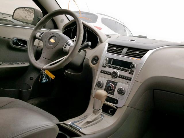 1G1ZA5EU0CF159432 - 2012 CHEVROLET MALIBU LS BLACK photo 9