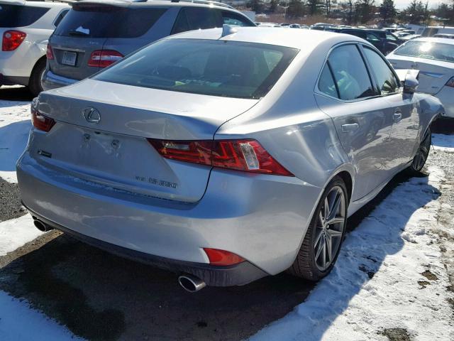 JTHCF1D25F5025094 - 2015 LEXUS IS 250 GRAY photo 4