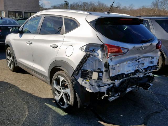 KM8J3CA20GU105844 - 2016 HYUNDAI TUCSON LIM SILVER photo 3