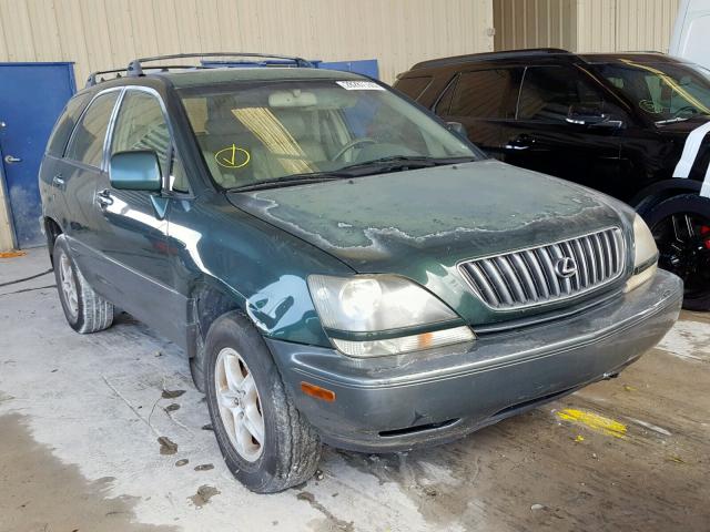 JT6GF10U1X0005523 - 1999 LEXUS RX 300 GREEN photo 1