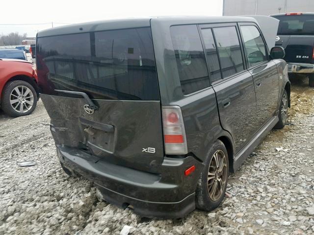 JTLKT324X64032915 - 2006 TOYOTA SCION XB 灰色 照片 4