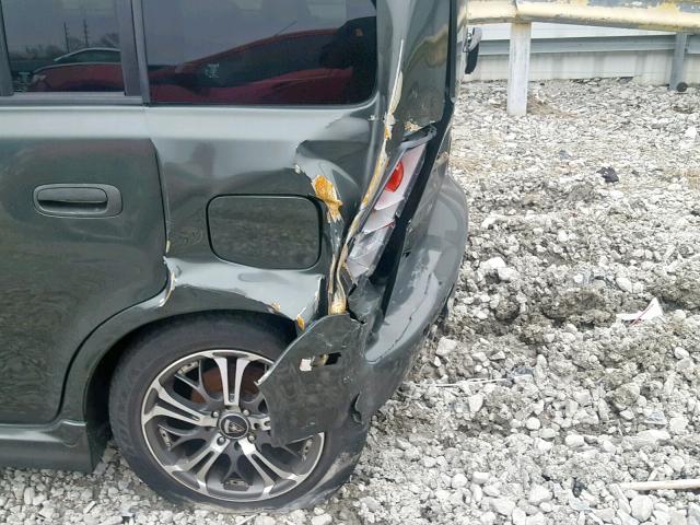 JTLKT324X64032915 - 2006 TOYOTA SCION XB 灰色 照片 9